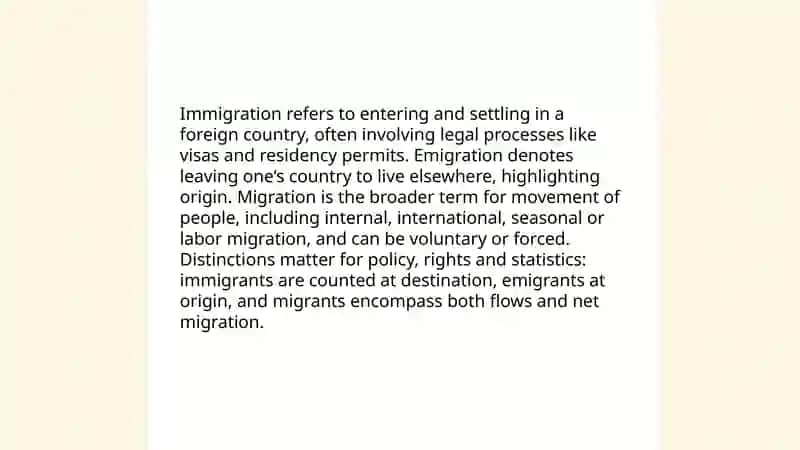 Introduction to immigration 4