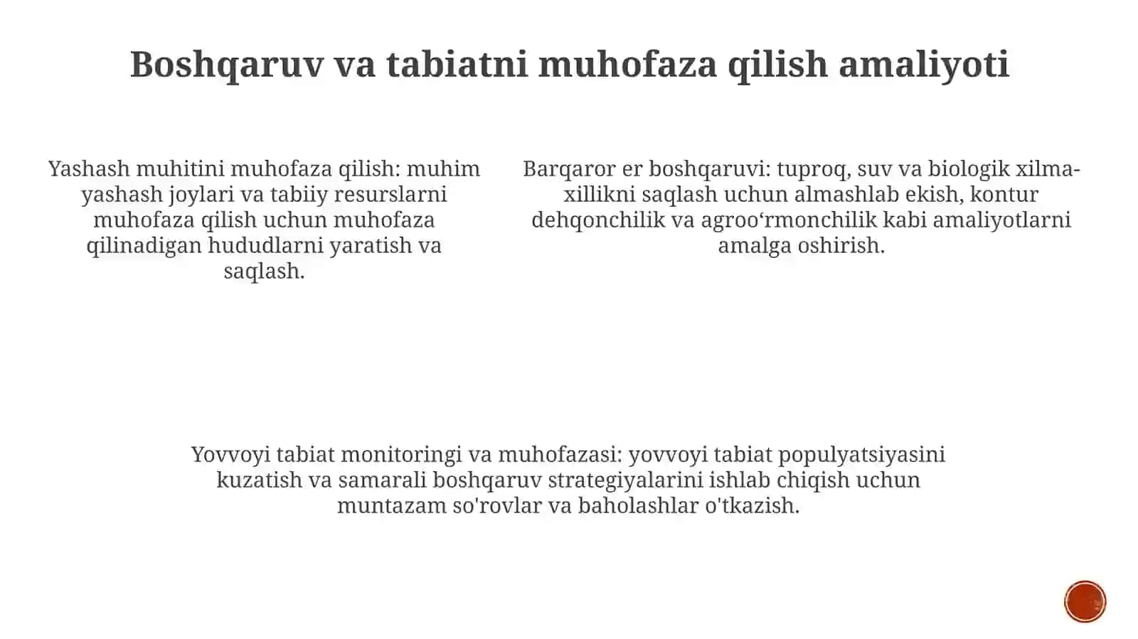Maʼmuriyati tabiiy resurslari Tojikiston: Tojikiston tabiiy resurslari, shu jumladan oʻrmonlar, suvlar va foydali qazilmalardan foydalanishni nazorat qiladi 4