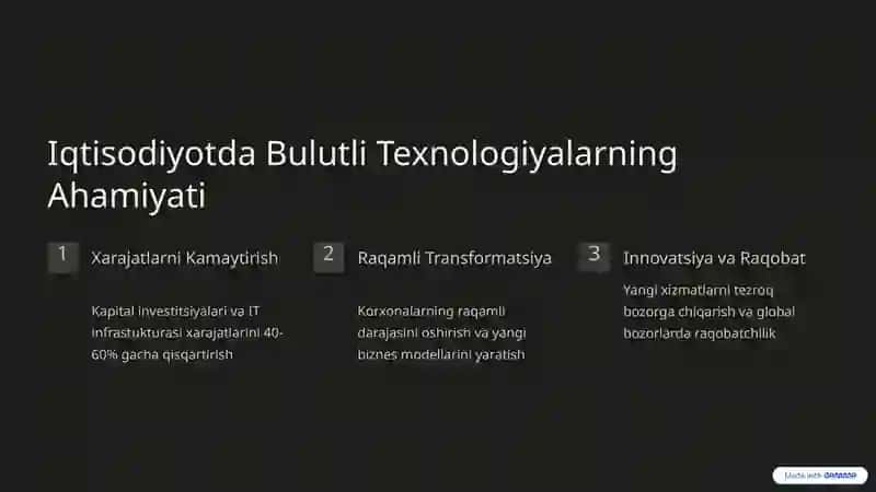 Bulutli Texnologiyalarning Iqtisodiyotdagi Oʻrni 4