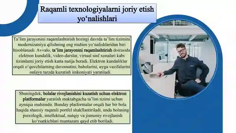 Zamonaviy raqamli texnologiyalar va idoralararo elektron hamkorlikni yo‘lga qo‘yish 4