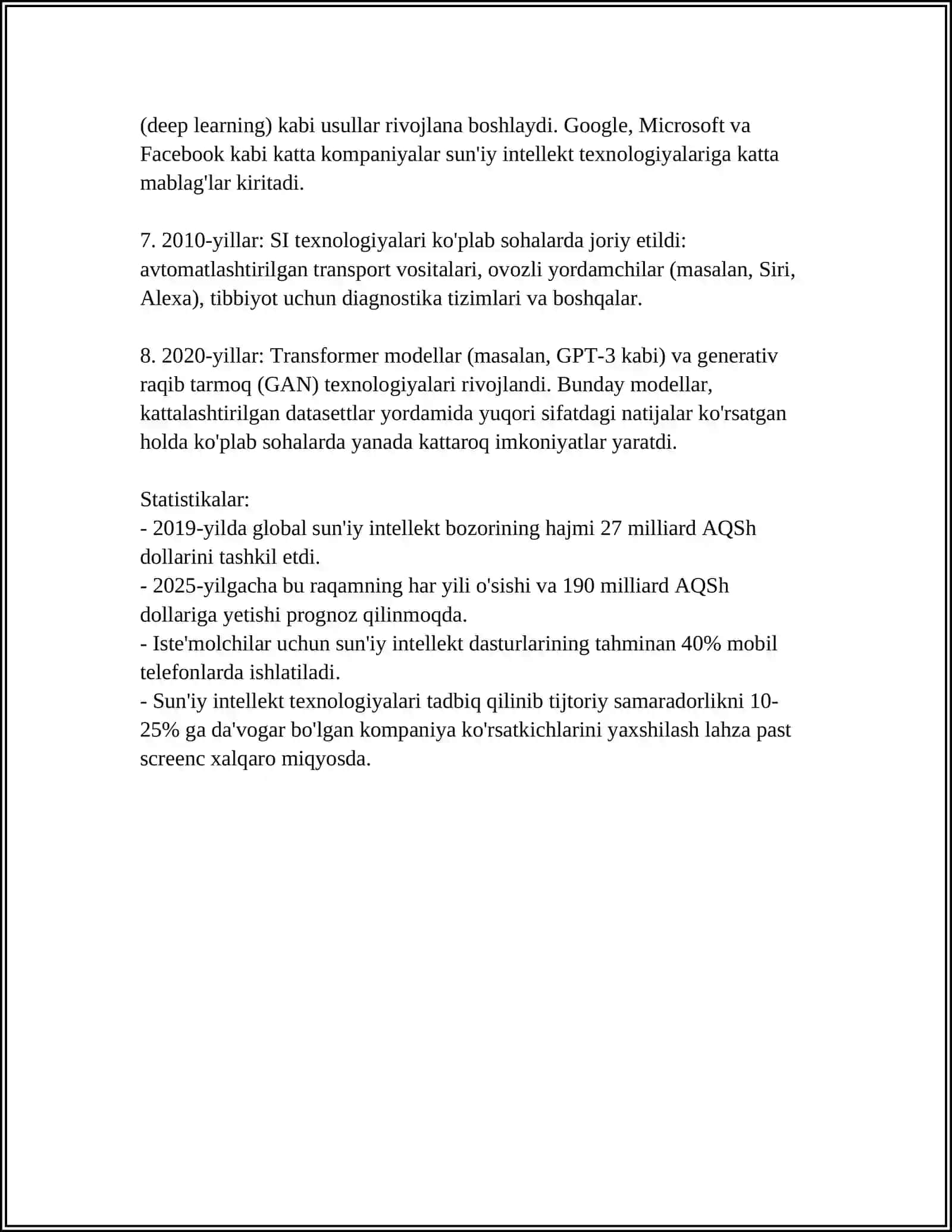 SUN'IY INTELLEKT 4
