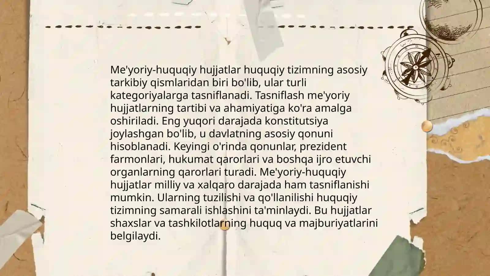 Uslubchi faoliyatiga oid huquqiy- meyoriy hujjatlarning amalda foydalanish tartibi 4