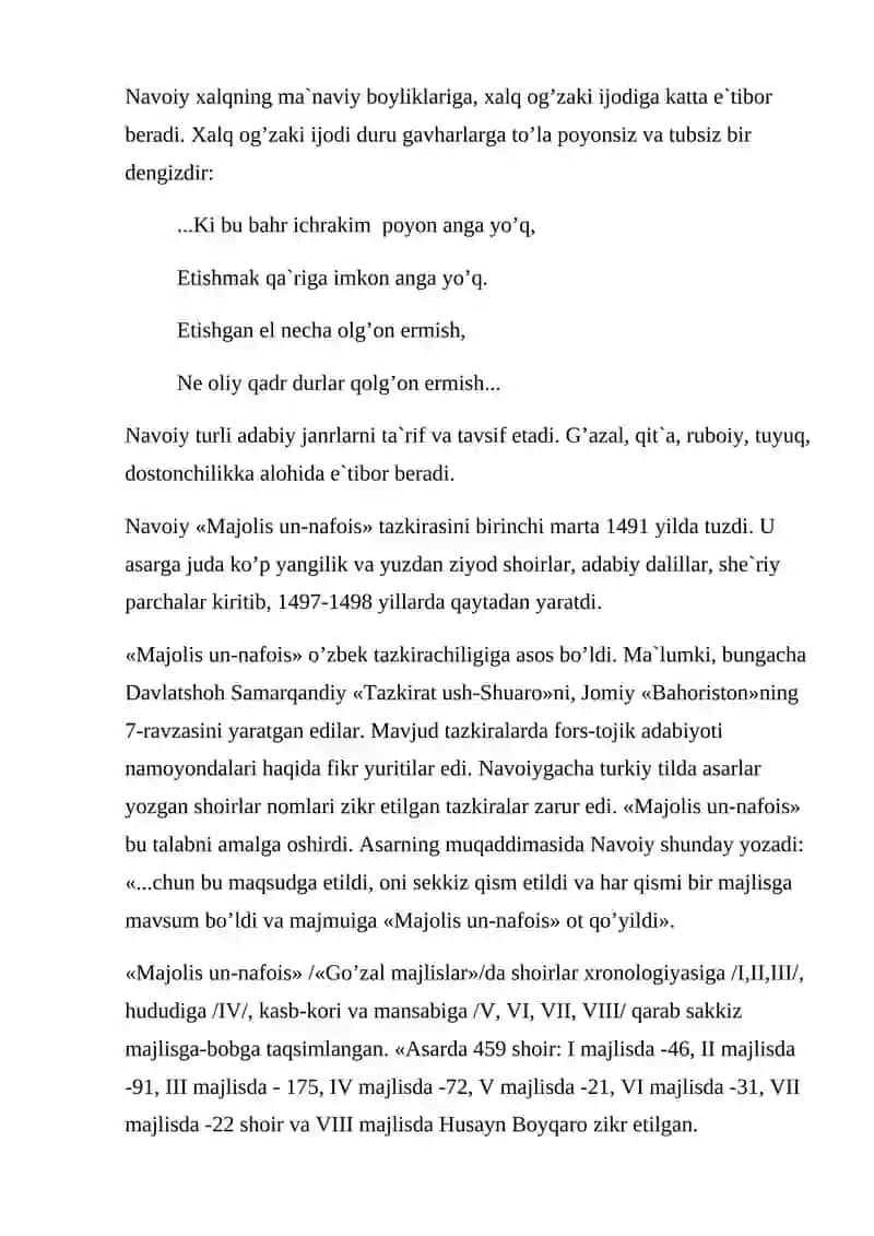 ALISHER NAVOIYNING ILMIY MEROSI 4