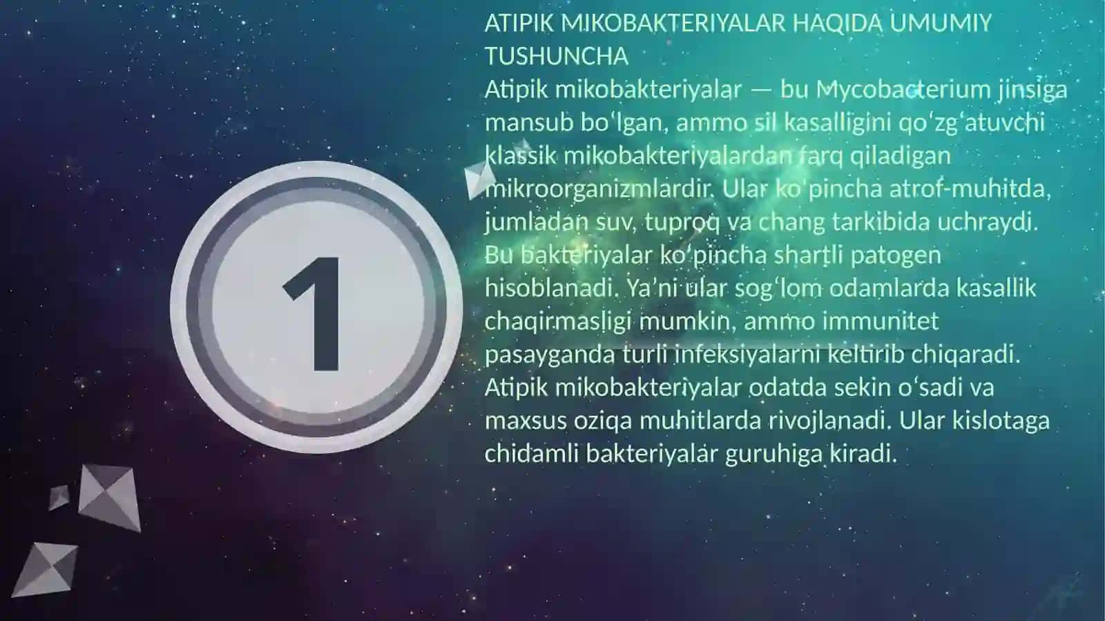 Atipik mikobakteriyalar haqida umumiy tushuncha 4