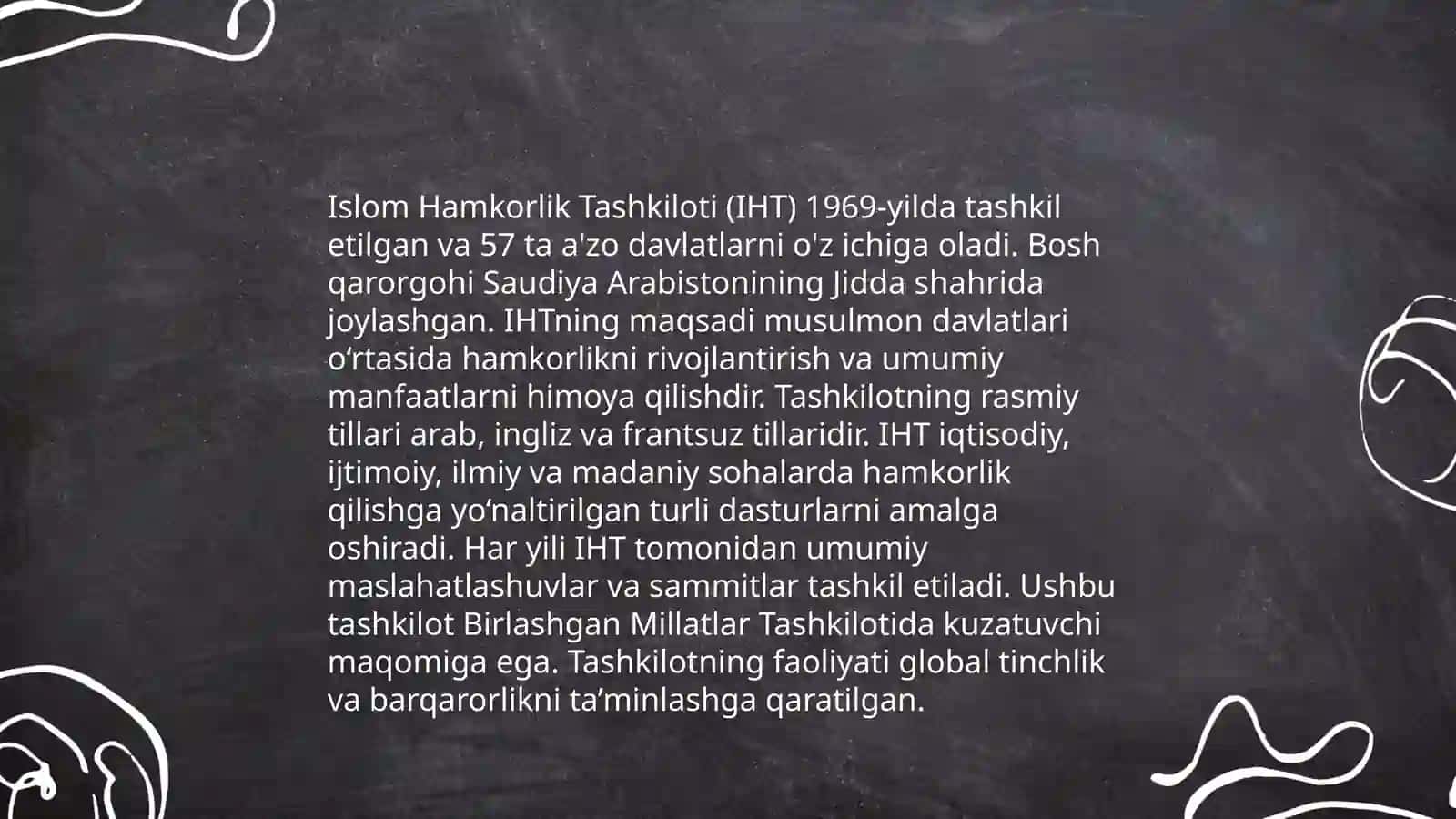 Birlashgan Millatlar Tashkiloti (BMT) 4