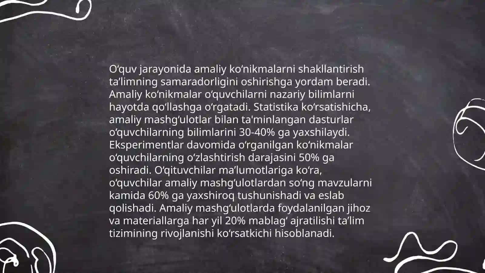 Faoliyatning o'zlashtirilishi va malakalarni egallash by Ismoilova Kamola 4