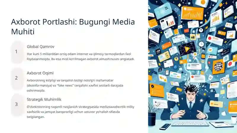 Mediasavodxonlik va Axborot Madaniyati: Zamonaviy Jamiyatning Asosiy Ko‘nikmalari 4