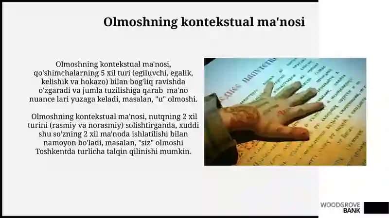 OLMOSHNING MA'NO TURLARI 4