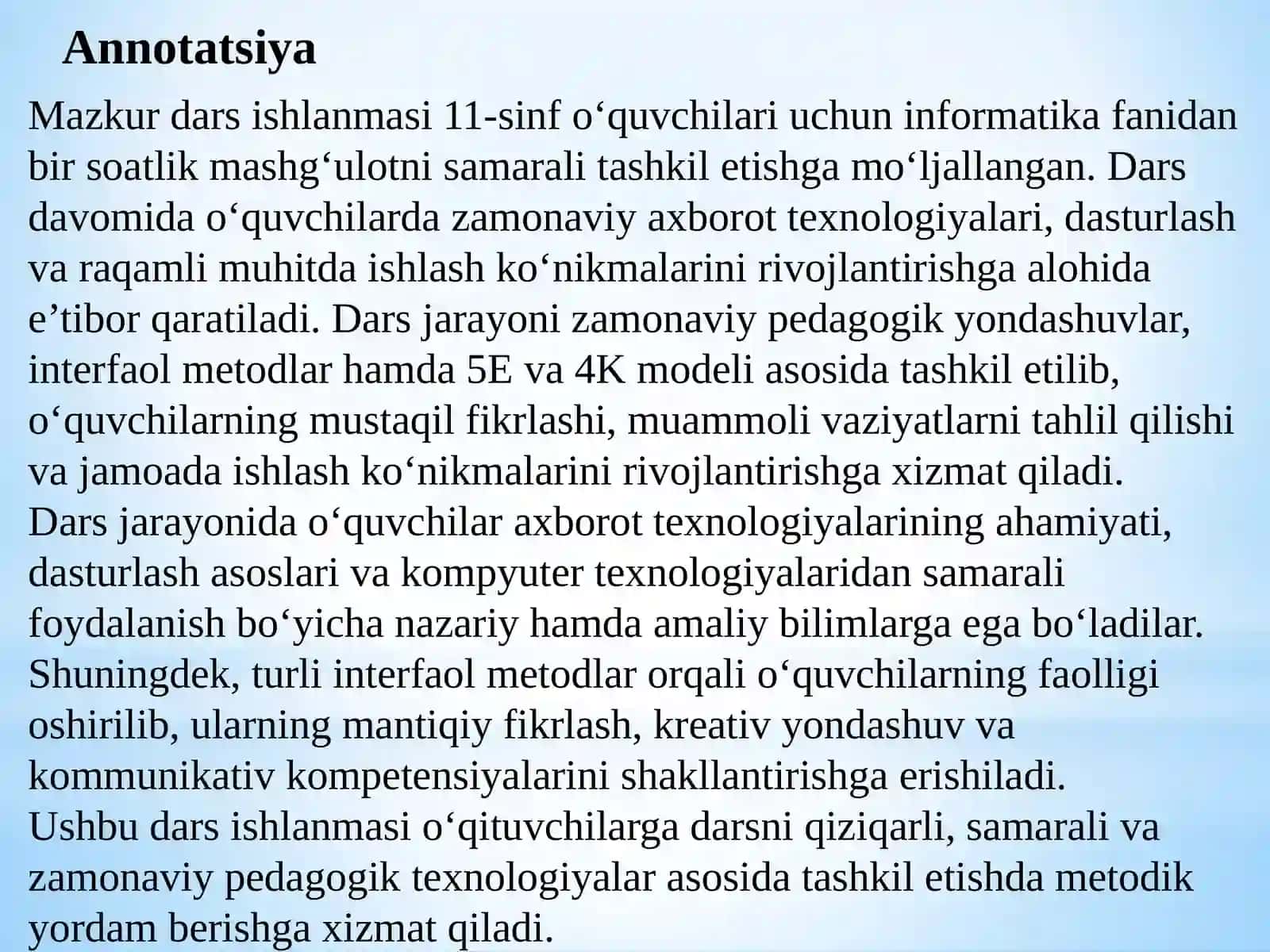 Dasturlashniboshlash.Robotnilabirintbo‘ylabharakatlantirish 4