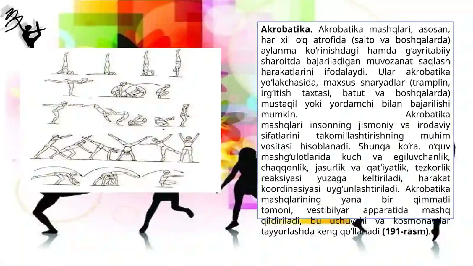 Oliy oʻquv yurtlarida gimnastikani tashkil etish 4