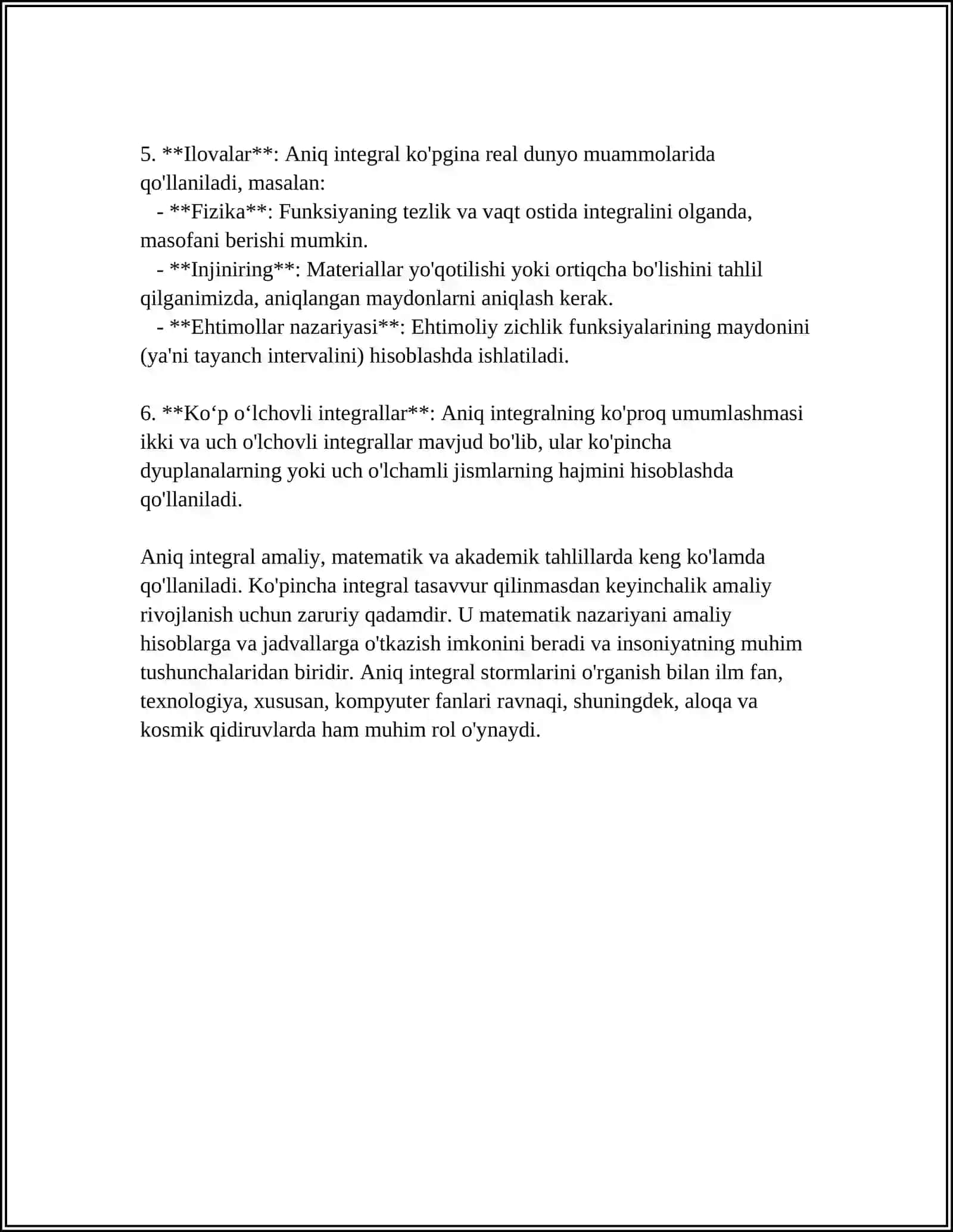 ANIQ INTEGRAL 4