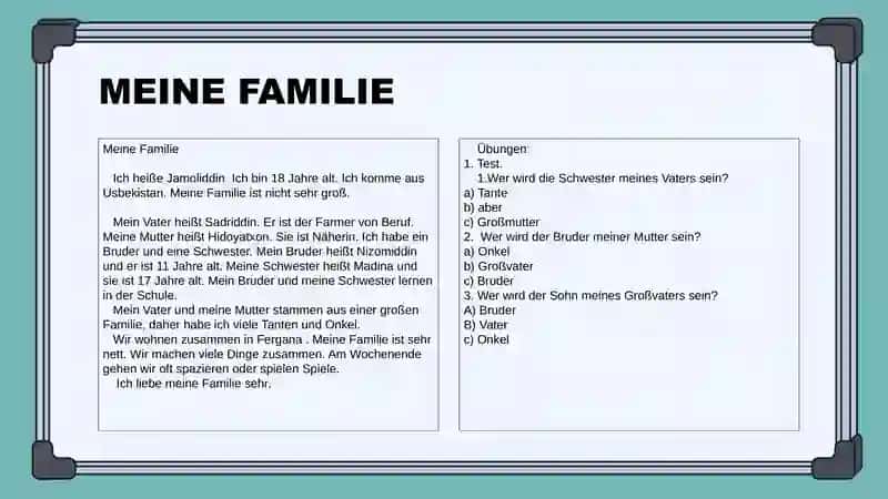 meine familie mein hobbys  die historische städte usbekistan 4