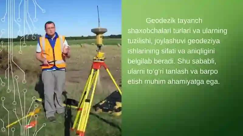 Geodezik tayanch shaxobchalari 4