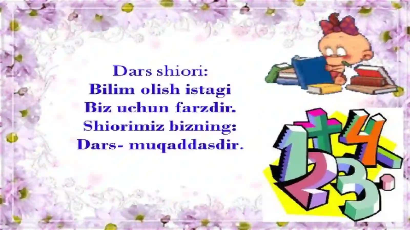 1 dan 10 gachabo‘lgansonlarni raqamlash 4