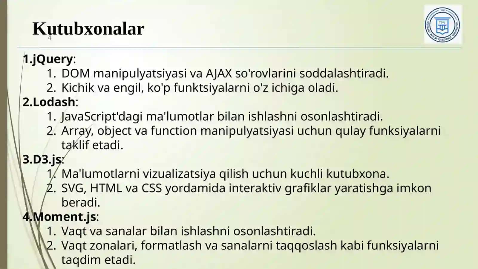 JavaScript 4