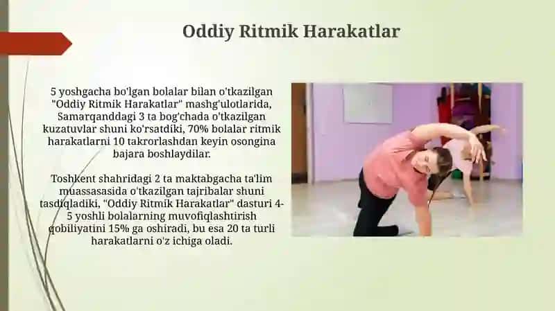 Mustaqil Ritmik Mashqlar 4