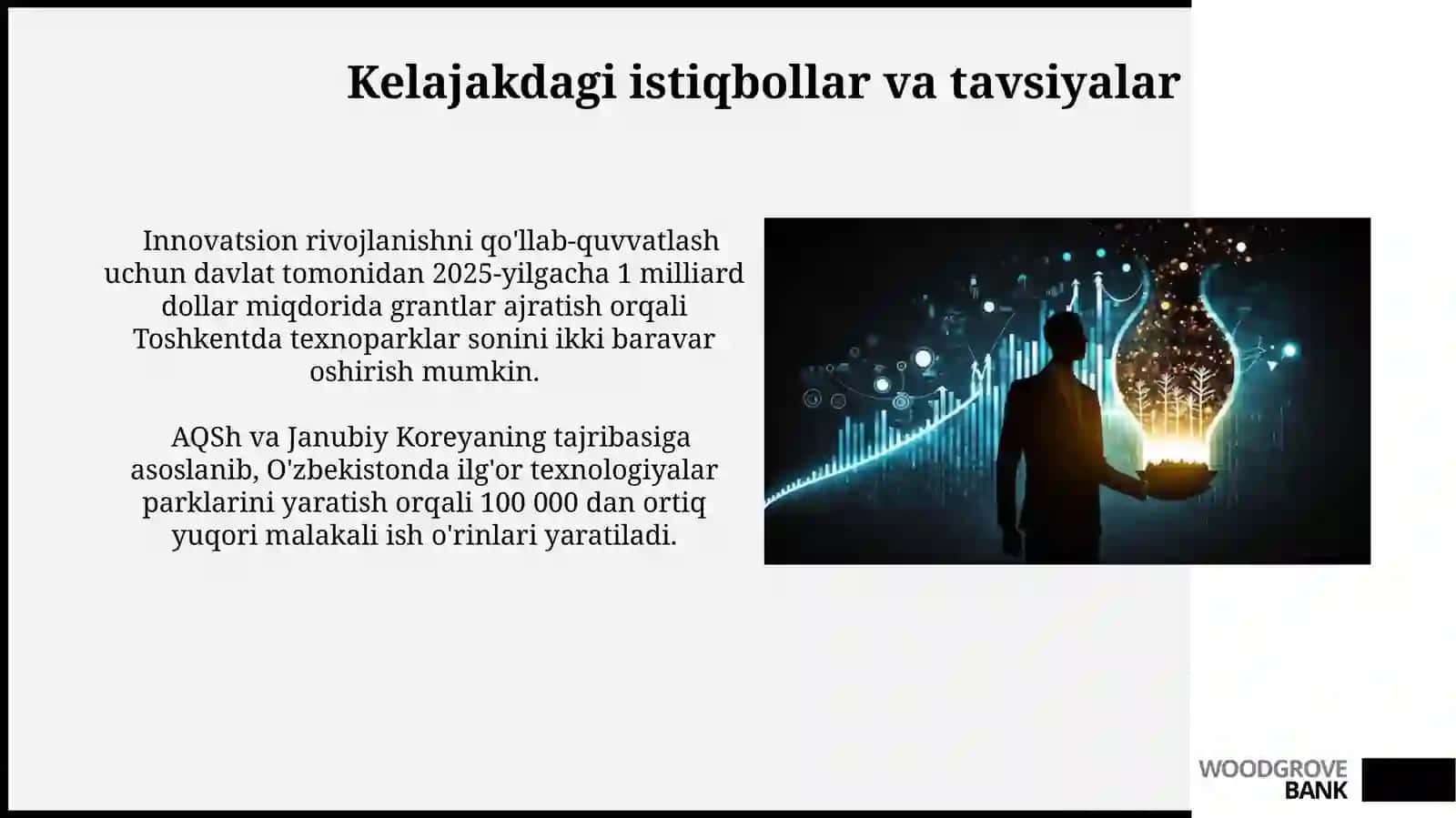 Innovatsiya va texnalogik rivojlanishning iqtisodiy o’sishdagi o’rni 4