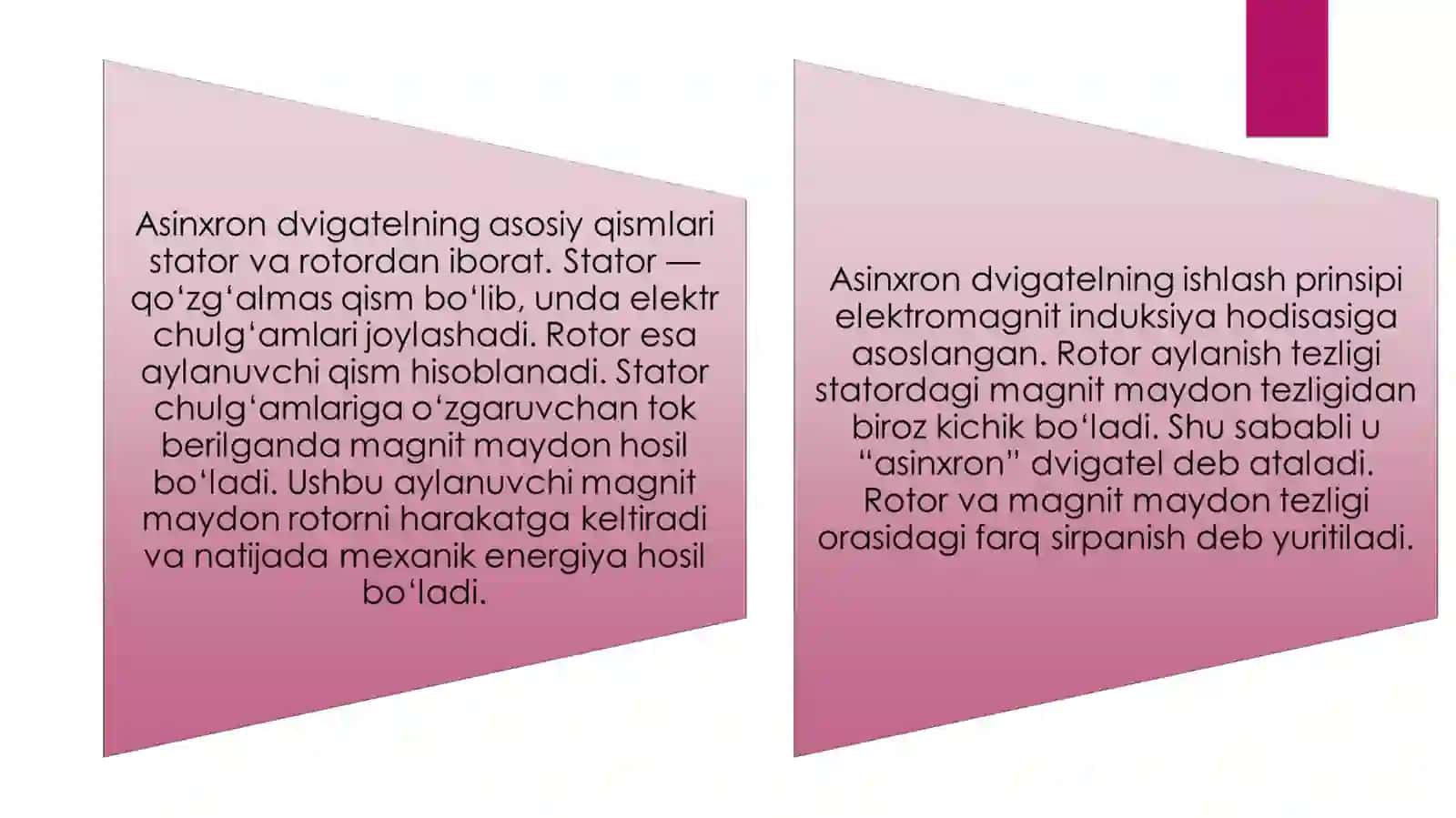 SINXRON DVIGATELLAR VA ULARNING MEVA SABZAVOT OMBORLARIDAGI ROLI 4