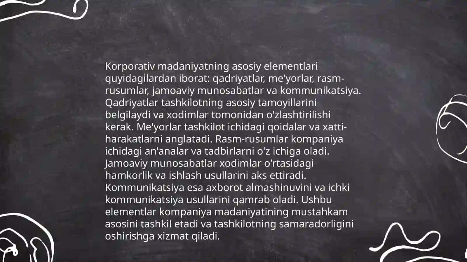 Korporativ madaniyat va korporativ nizolar 4