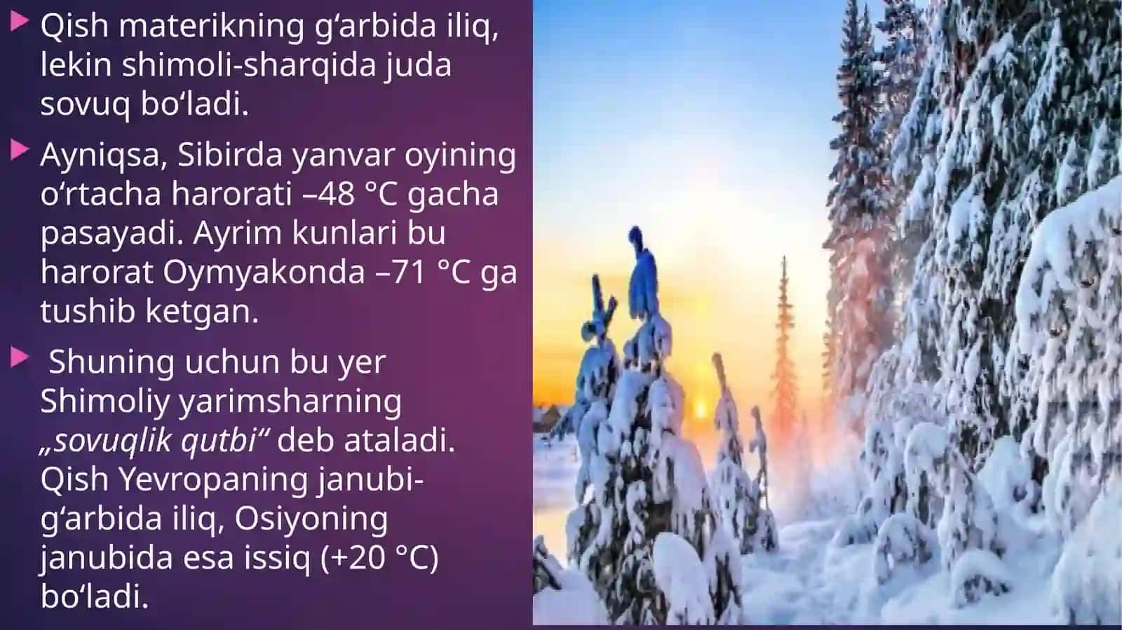 Yevrosiyo iqlimi 4