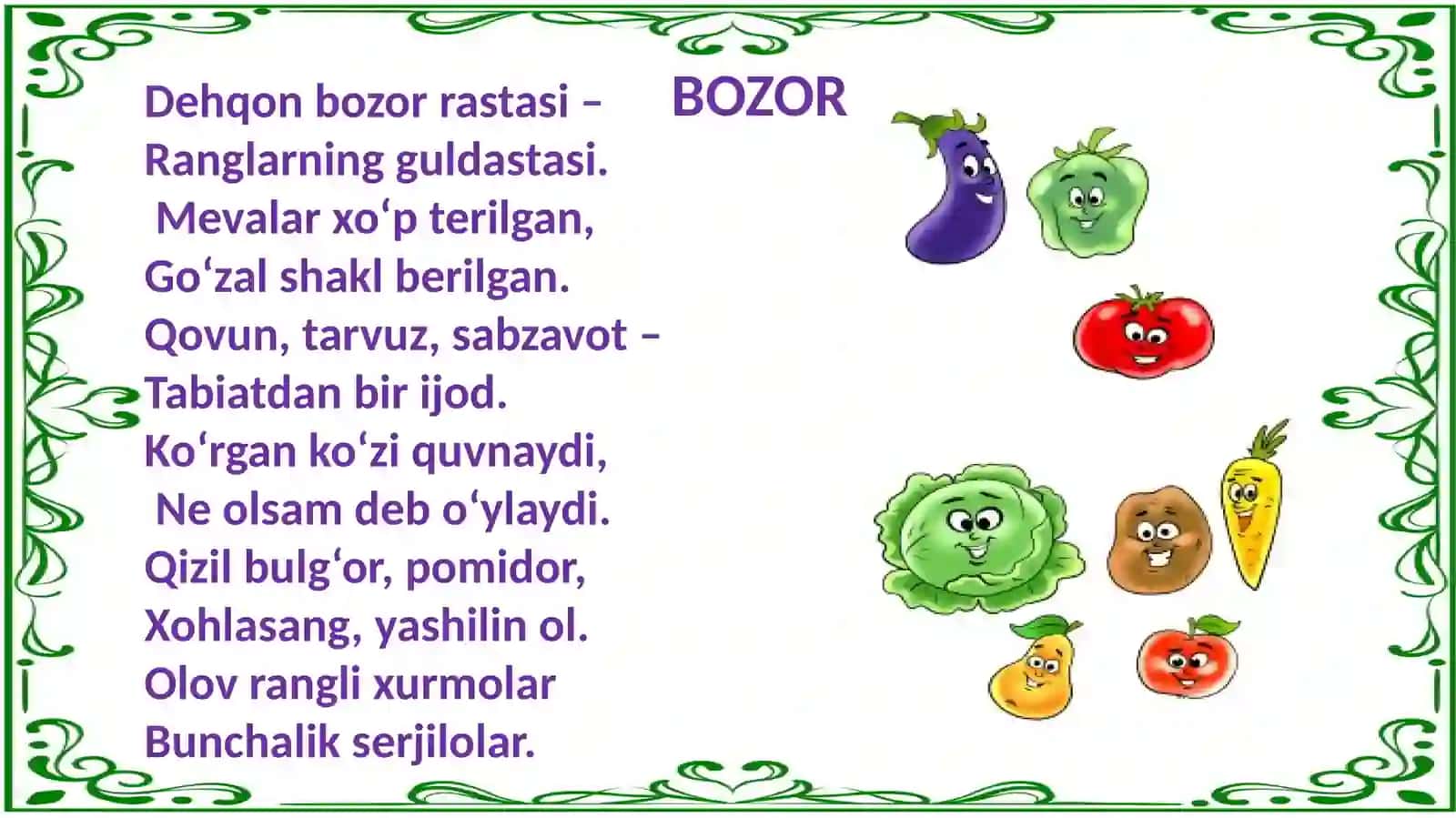 Bozor she'ri (Kavsar Turdiyeva) 4