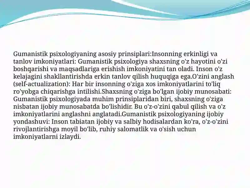 Gumanistik psixologiyada shaxs 4