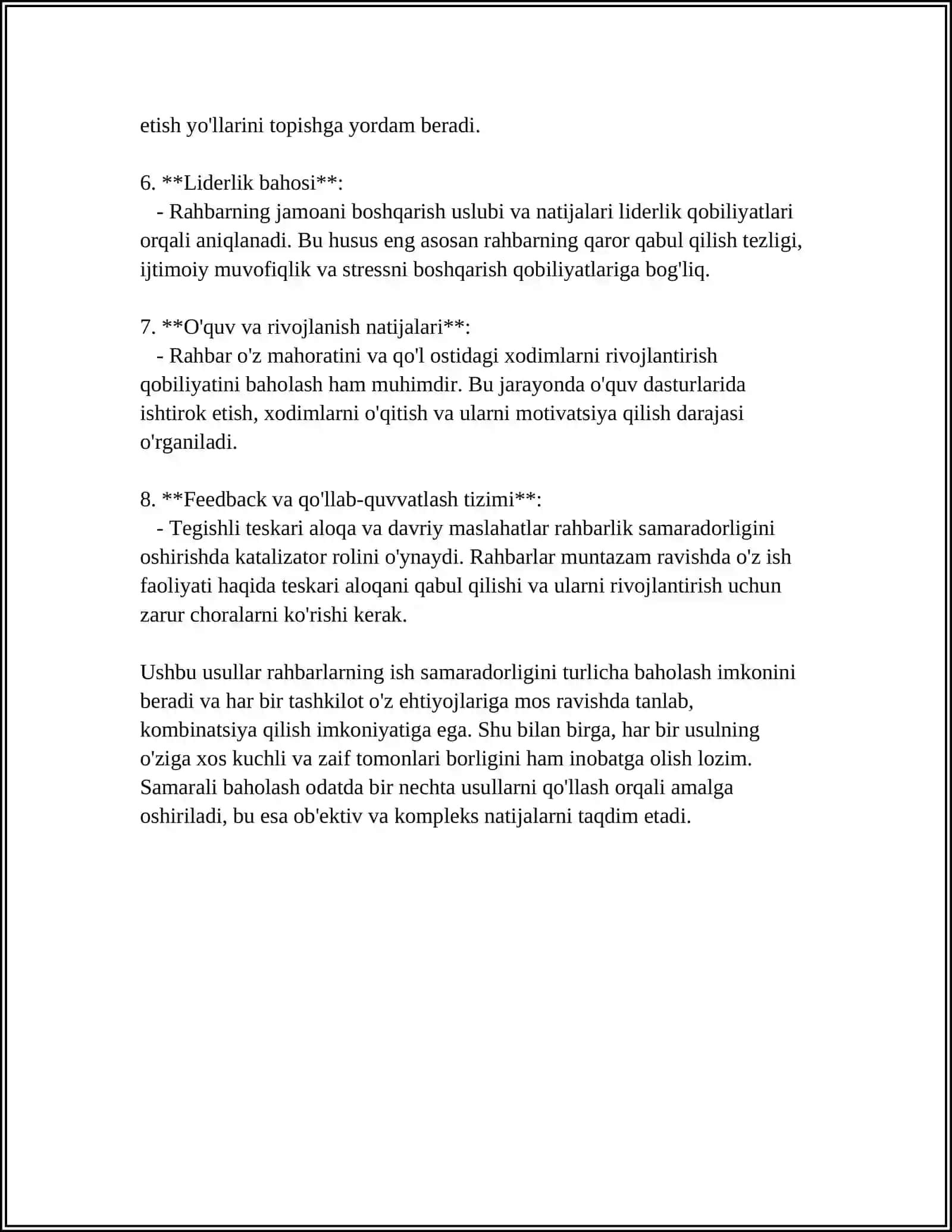 DIREKTORLAR ISHINI BAHOLASH VA ULARNI RAGʻBQTLANTIRISH 4