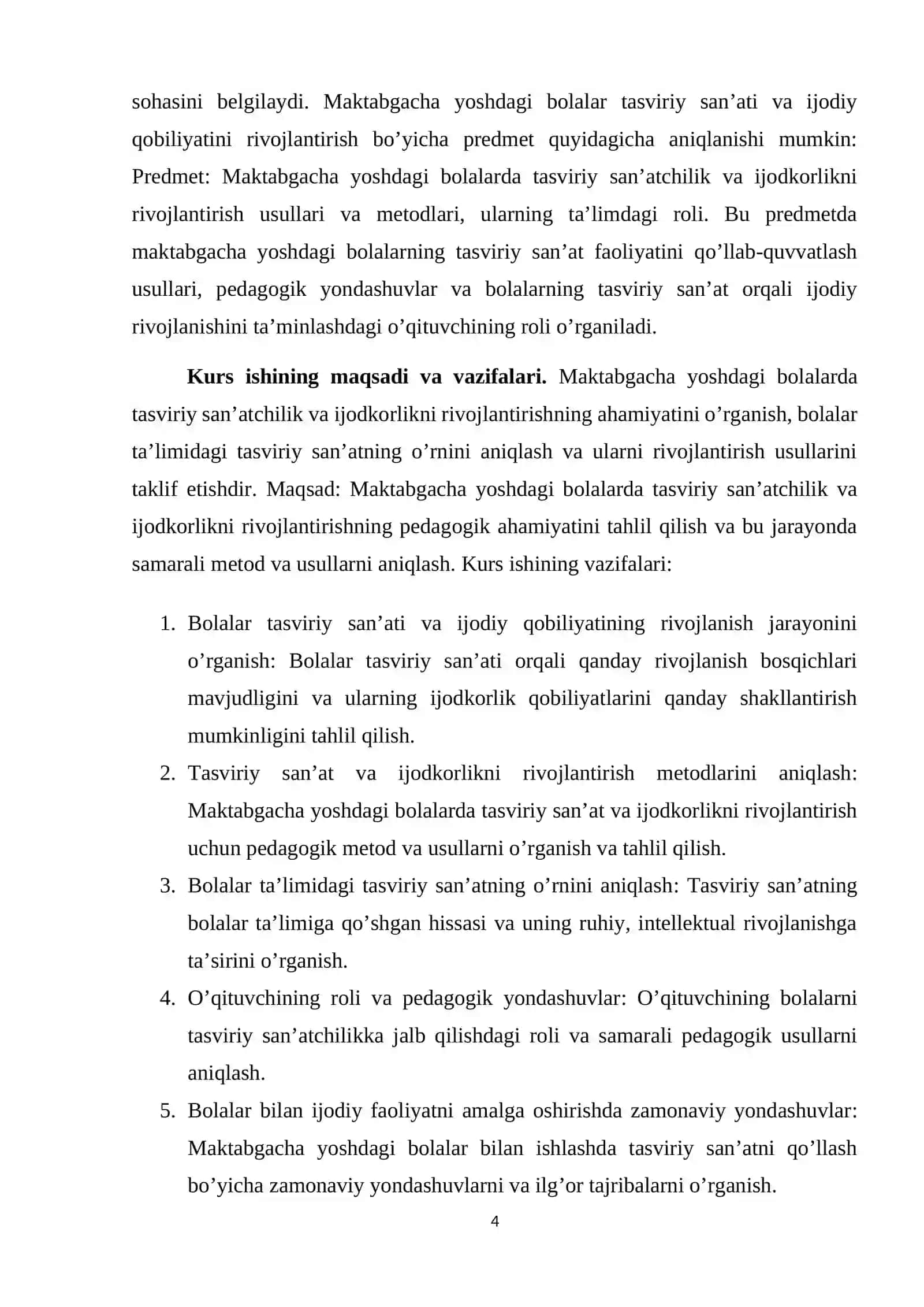 Tasviriy San'at va bolalar 4
