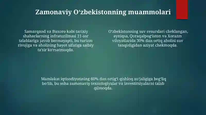 Oʼzbekiston tarixi faʼni va uning dolzarb muammolari 4