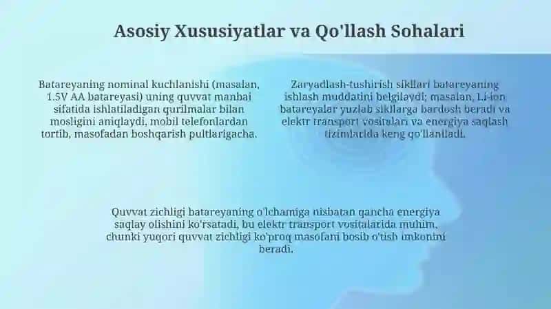 Batareyalar: Tarix, Turlari va Ishlash Prinsipi 4