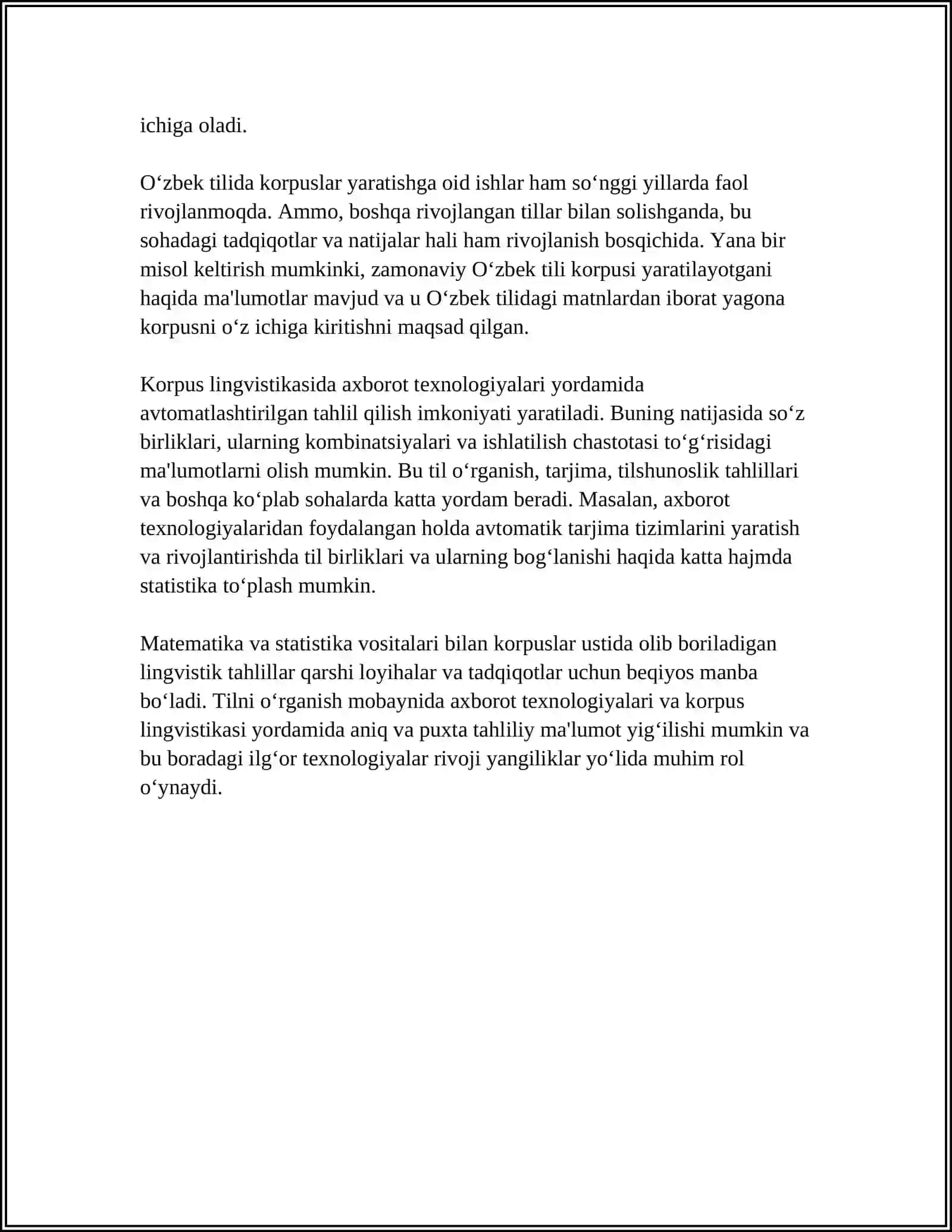 AXBOROT TEXNOLOGIYALARINING FILOLOGIYA FANLARIDA QO'LLANISHI 4