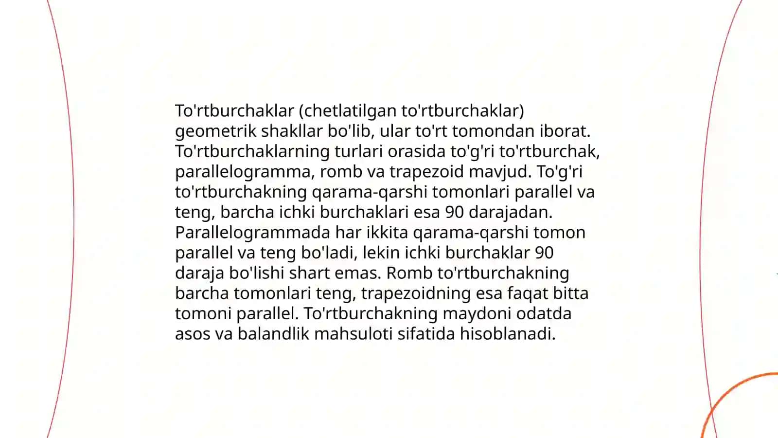 Konstruksiyalarni modellashtirishda (meshing) ishlatiladigan element turlari 4