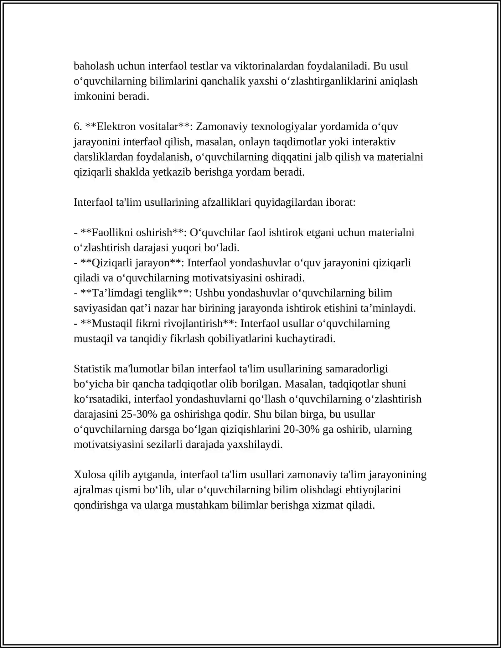 TA;LIMNING INTERFAOL STRATEGIYALARI VA METODLARI 4