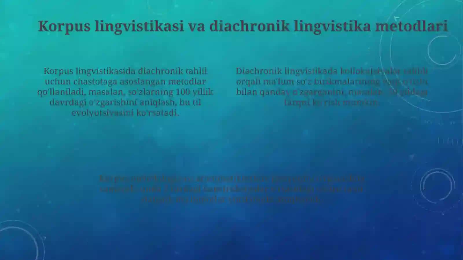 Tarixiy korpuslar va til evolyutsiyasiga kirish 4