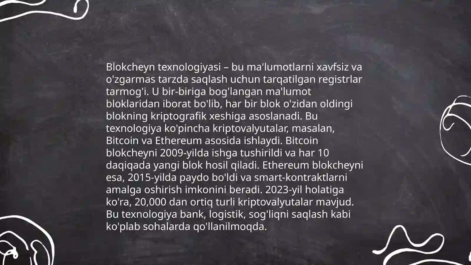 Kriptovalyutalar va elektiron pul tizimlari 4