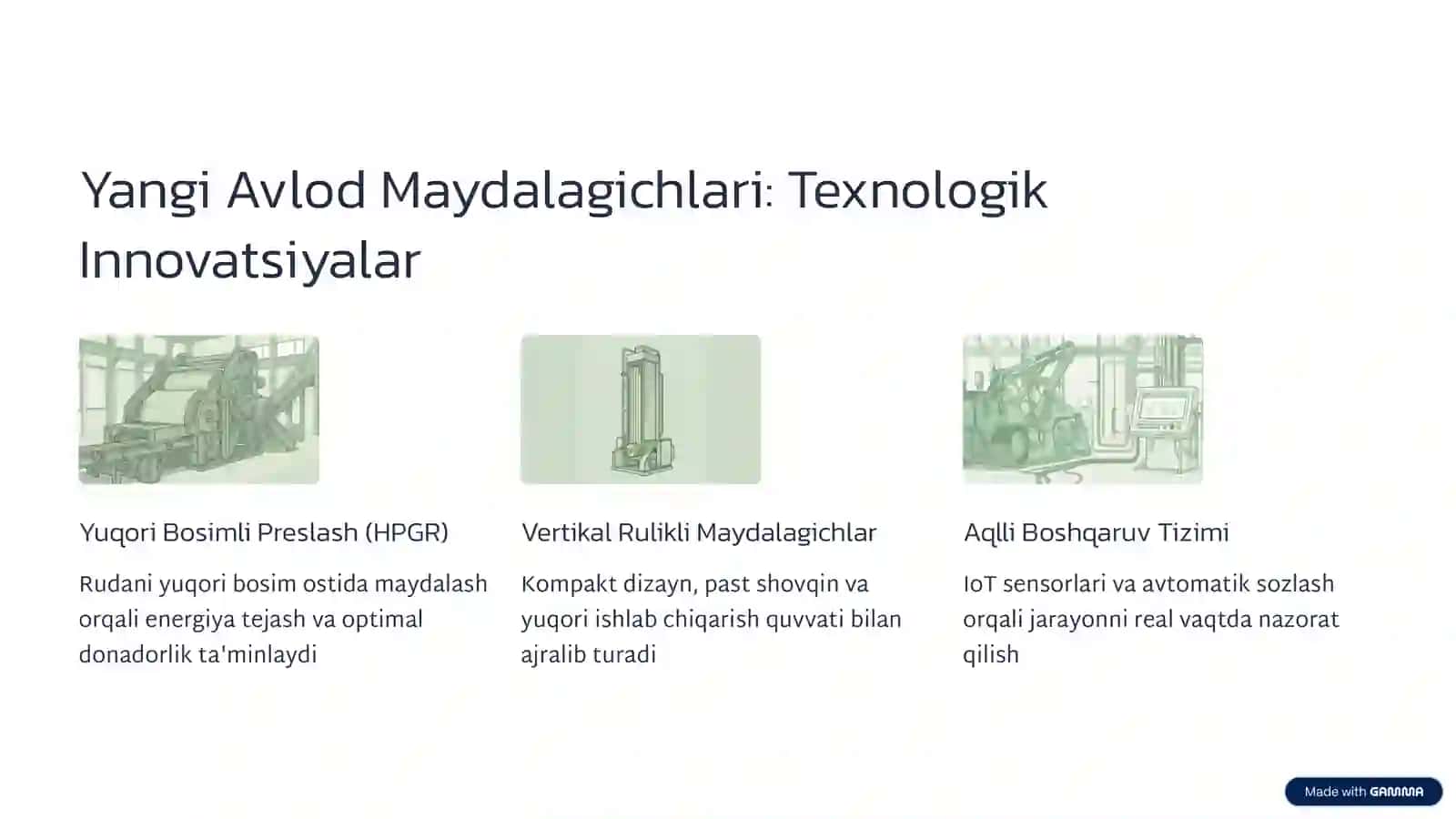 Balxash Fabrikasida Mis-Molibden Rudalarini Boyitishda Yangi Maydalagichlarni Qo'llash 4