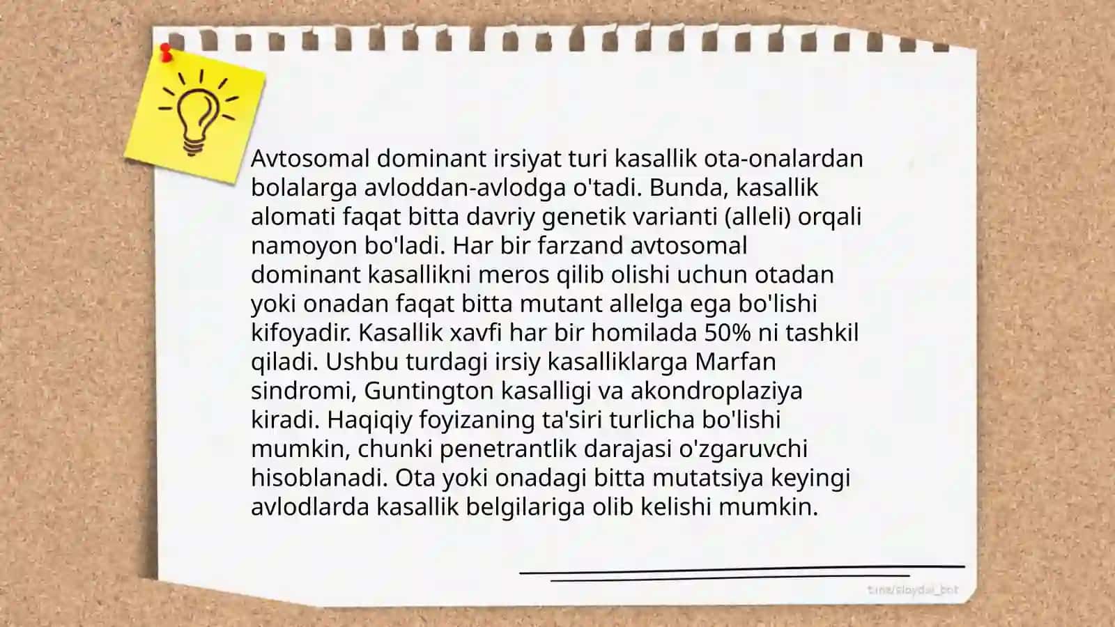 Gen kasalliklari.Odamlarda normal va patalogik belgilarining irsiylanishi 4