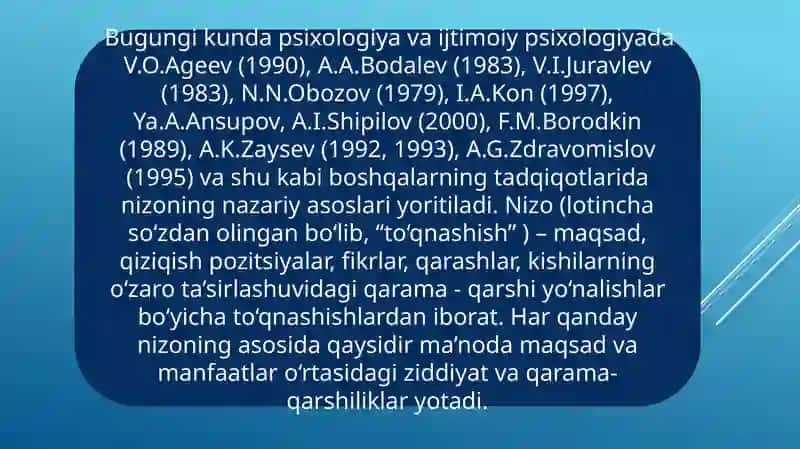 Pedagogik faoliyatdagi nizolar va ularning oldini olish usullari 4