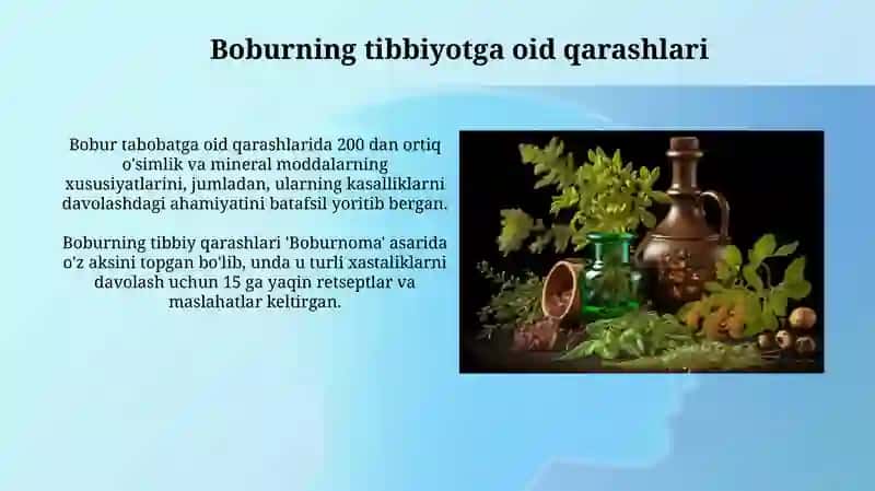 Zahiriddin Muhammad Boburdorivoroʻsimliklar 4