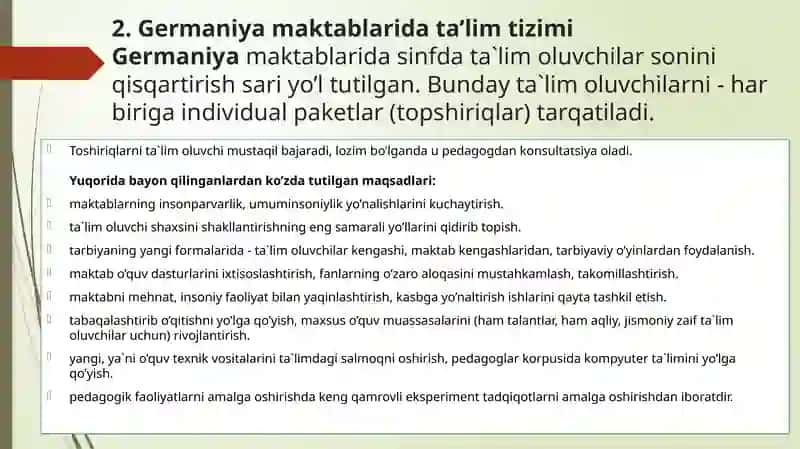 Iqtisodiy rivojlanishda xorijiy mamlakatlarda ta'limni ta'baqalashtirish 4