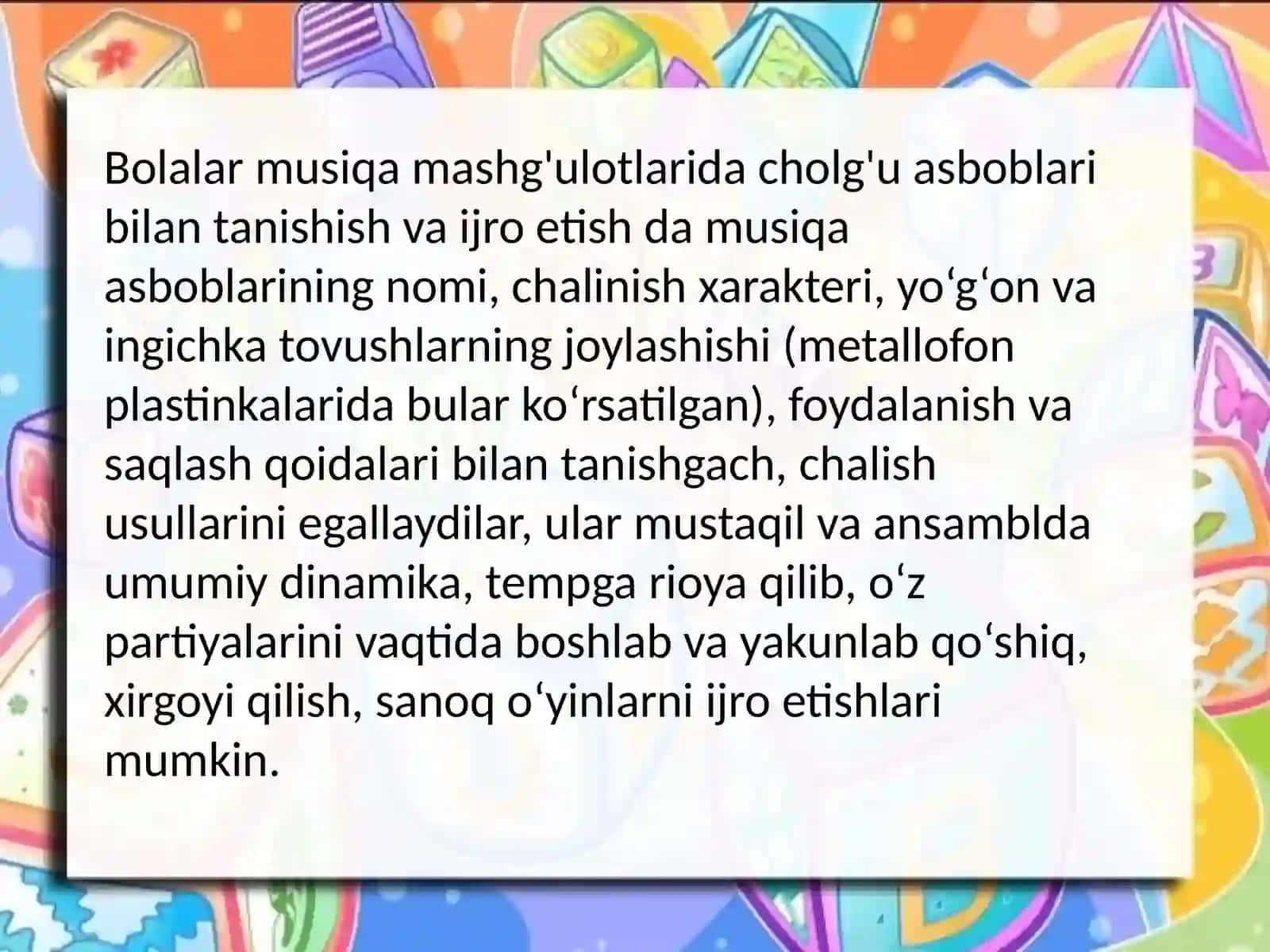 Bolalarning musiqiy ta'limi 4