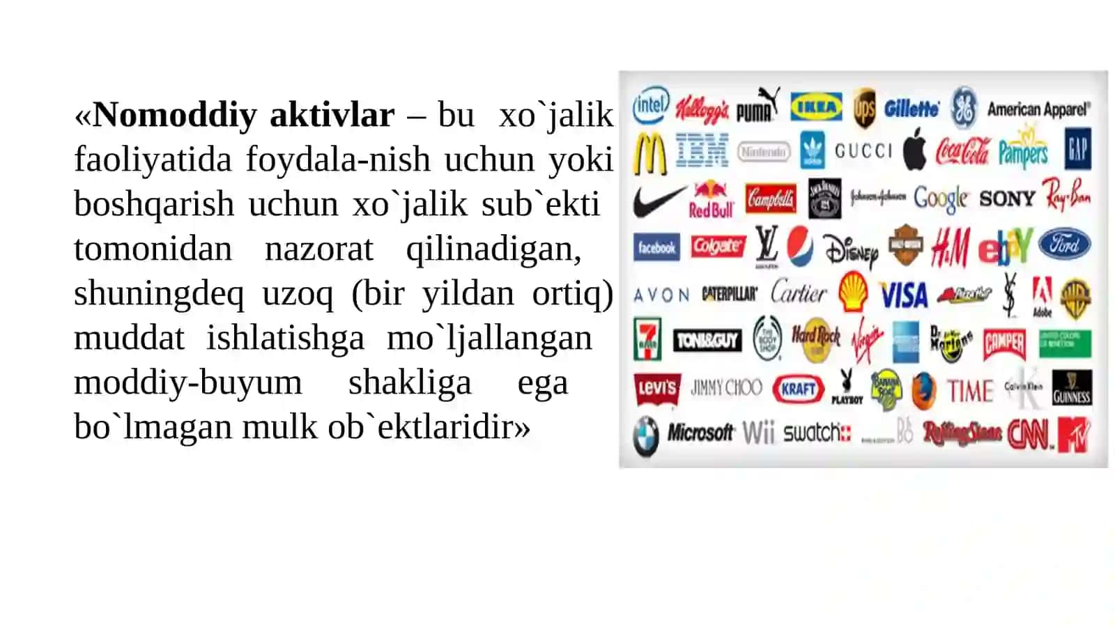 Nomoddiy Aktivlar 4