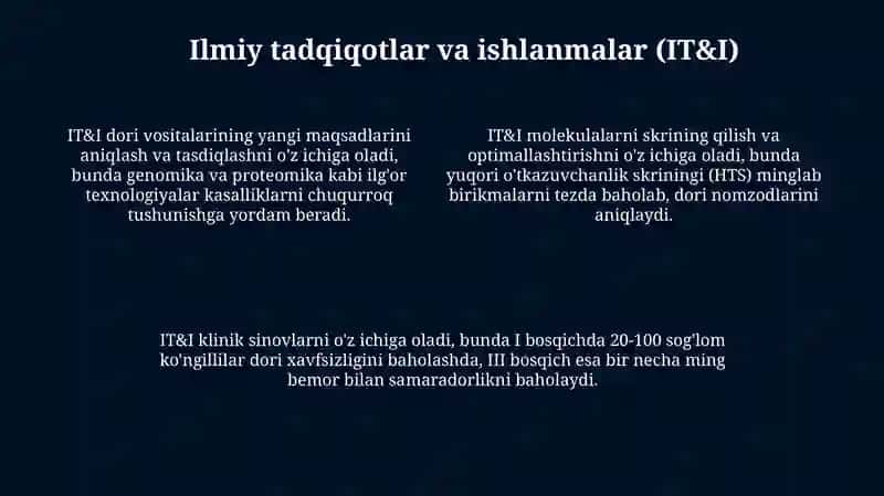 Farmaseftika sanoatining rivojlanish omillari 4