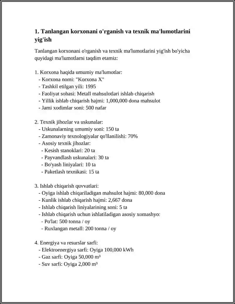 TANLANGAN SANOAT KORXONALARINI BIR CHIZIQLI SXEMALARINI 4