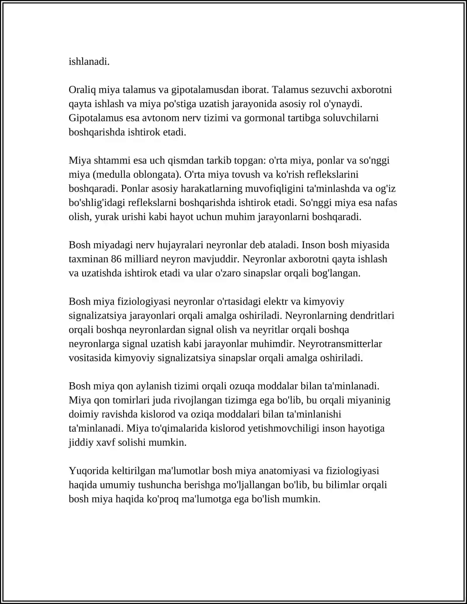 BOSH MIYA XAJMLI VA PARAZITAR KASALLIKLARI 4