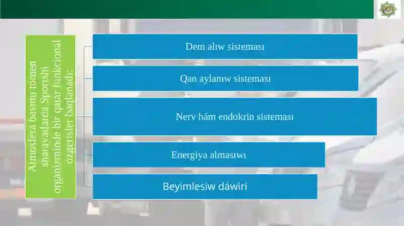 Atmosfera - Jerdiń tirishilik bar ekenligin támiyinlewshi 4