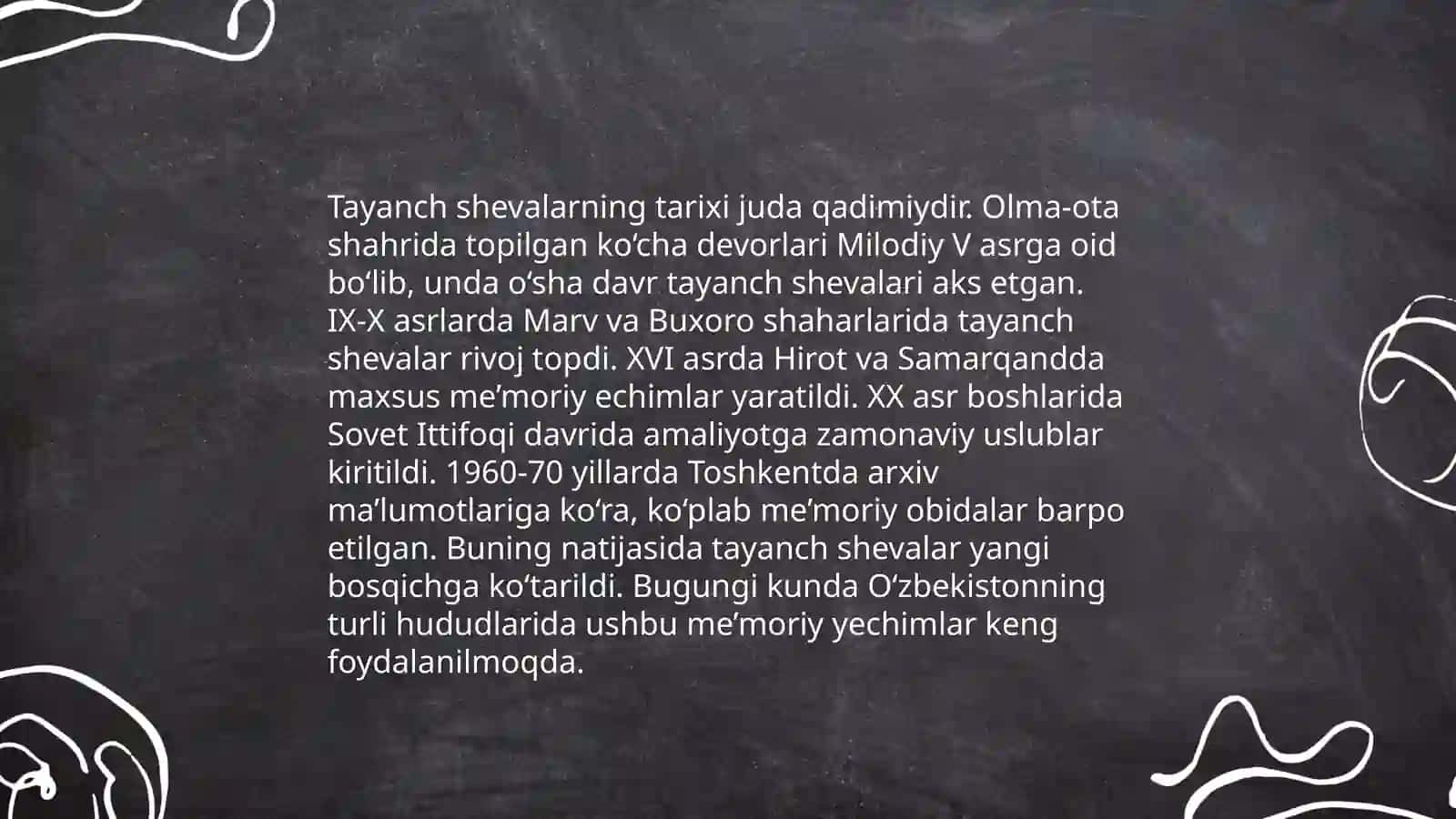 O'zbek adabiy tilining tayanch shevalari.Shevalar lug'ati.Dialektal leksikalogiya 4