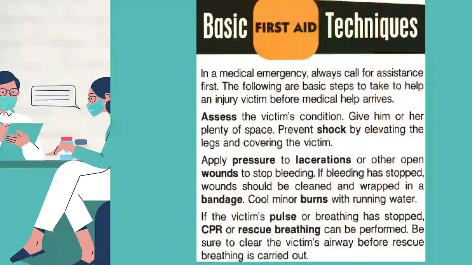 FIRST AID 4