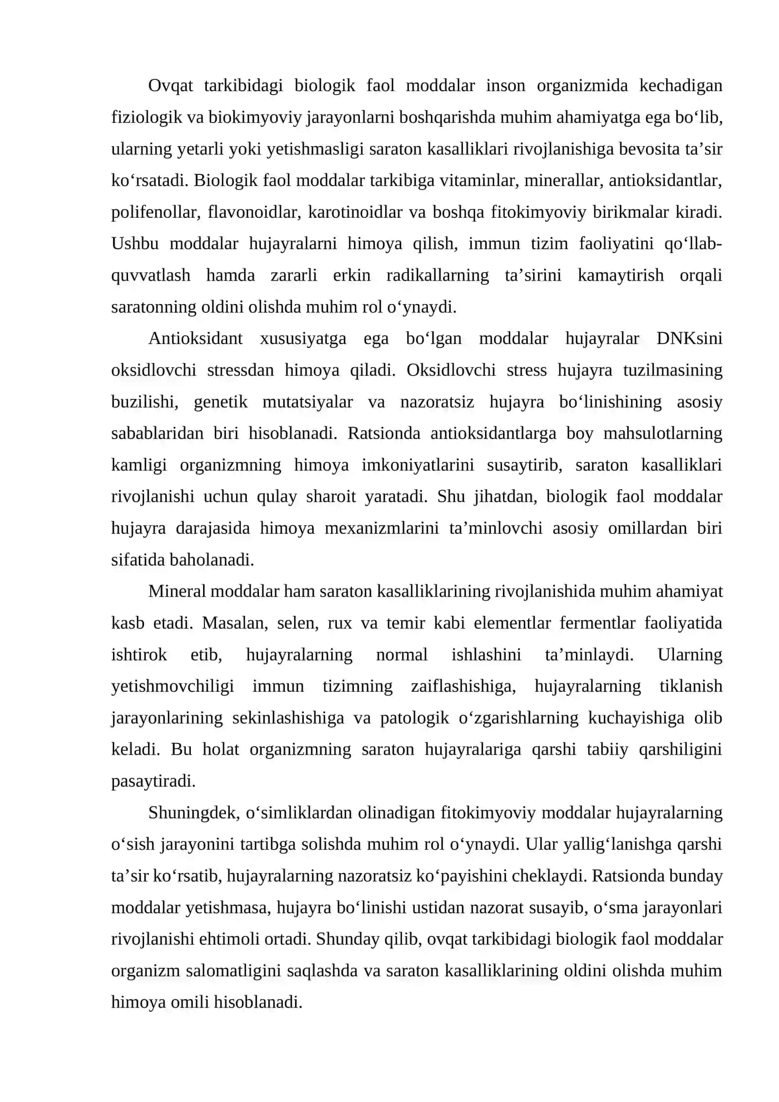 OVQATLANISH VA SARATON KASALLIKLARI 4