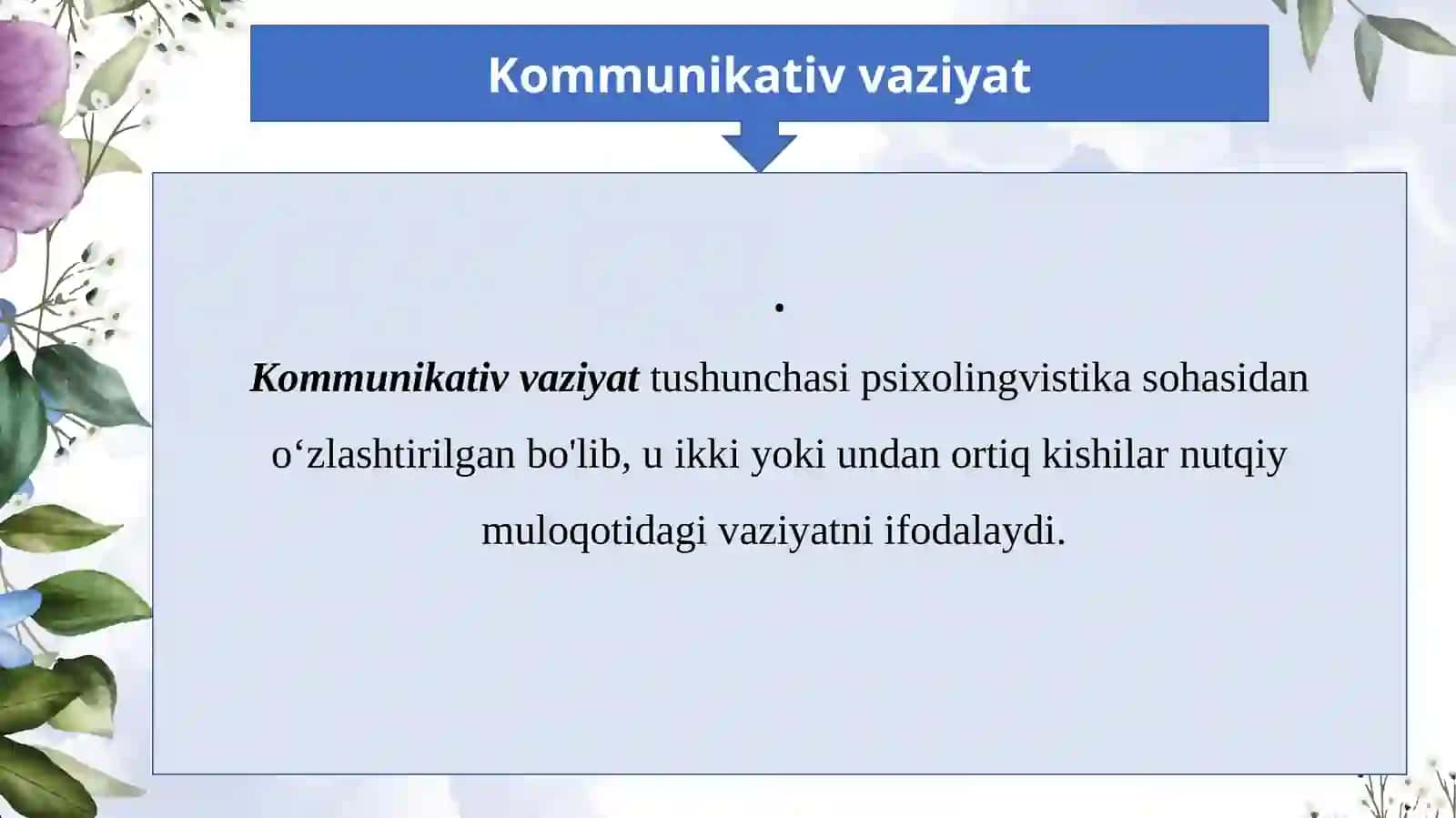 Lisoniy ijtimoiylashuLisoniy ijtimoiylashuv. Shaxs ijtimoiy maqomi va rolining tilda namoyon bo‘lishi. v 4